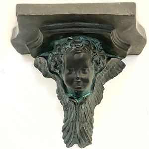 Angel Wall Shelf plastering Design.